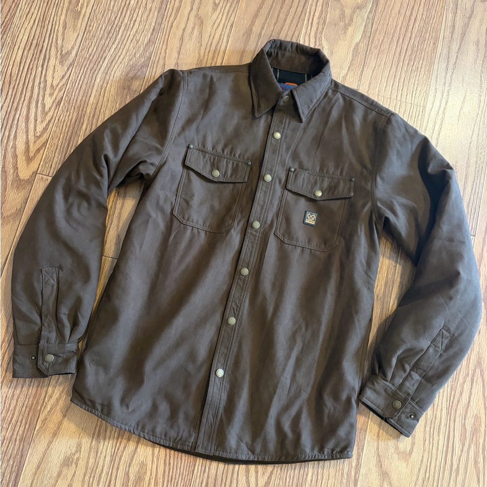 Dixxon Flannel Company The Cody Faux Suede Jacket Mens Size Small Cowboy Western